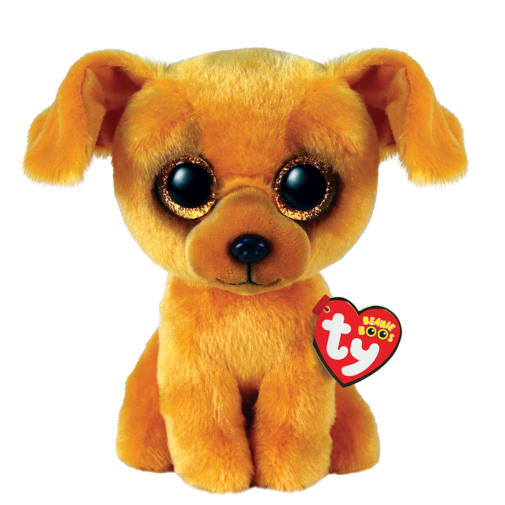 ZuZu Tan Dog Beanie Boo 8"