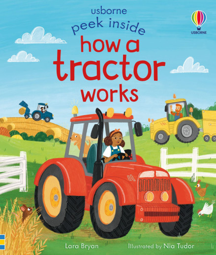Peek Inside How a Tractor Works (Usborne)