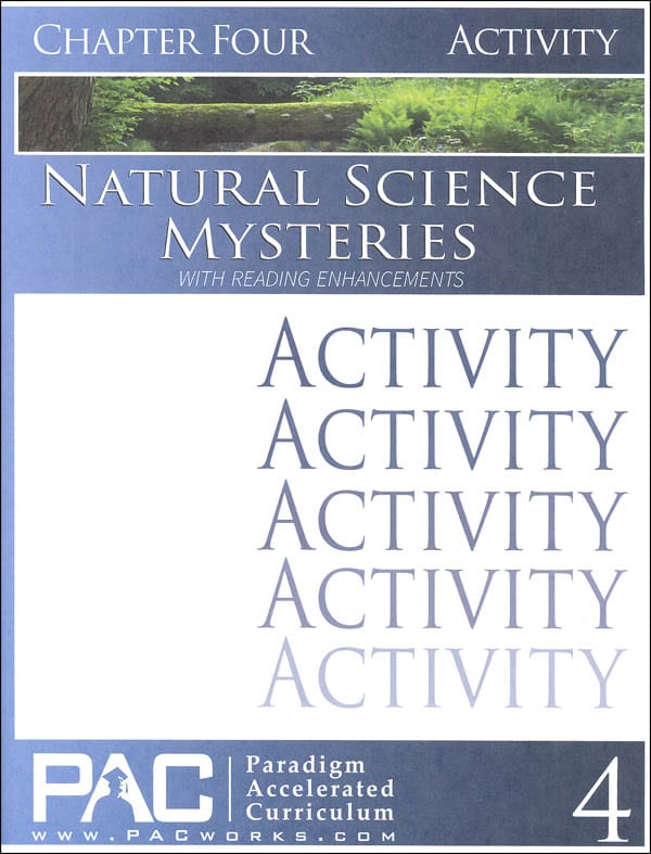Natural Science Mysteries, Chapter 4, Activities