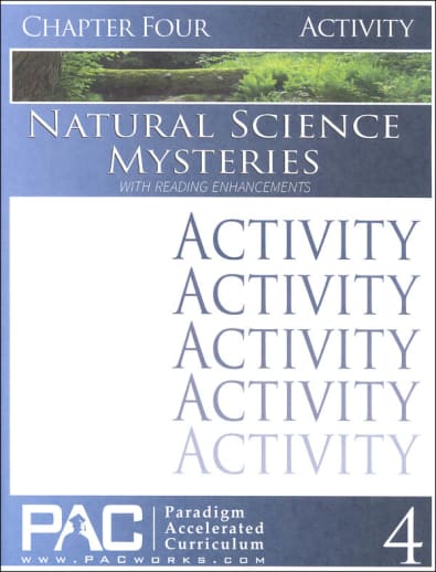 Natural Science Mysteries, Chapter 4, Activities