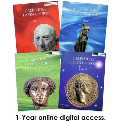Cambridge Latin Course Units 1-4 Teacher's Manual, 1-Year Digital Access