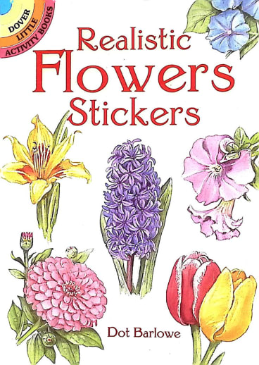Realistic Flowers Stickers