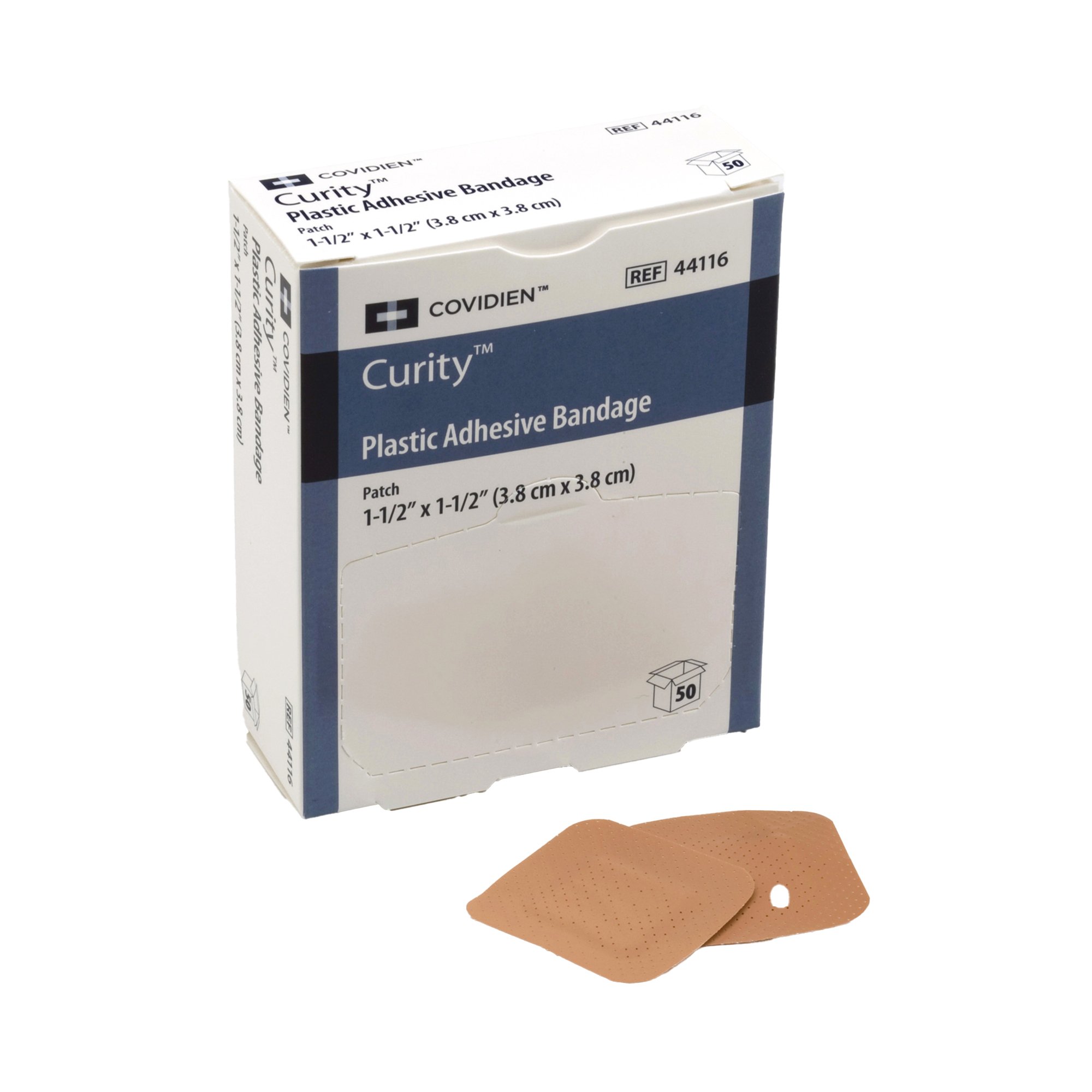 Curity Adhesive Spot Bandage, 1.5 x 1.5 Inch MK 785717