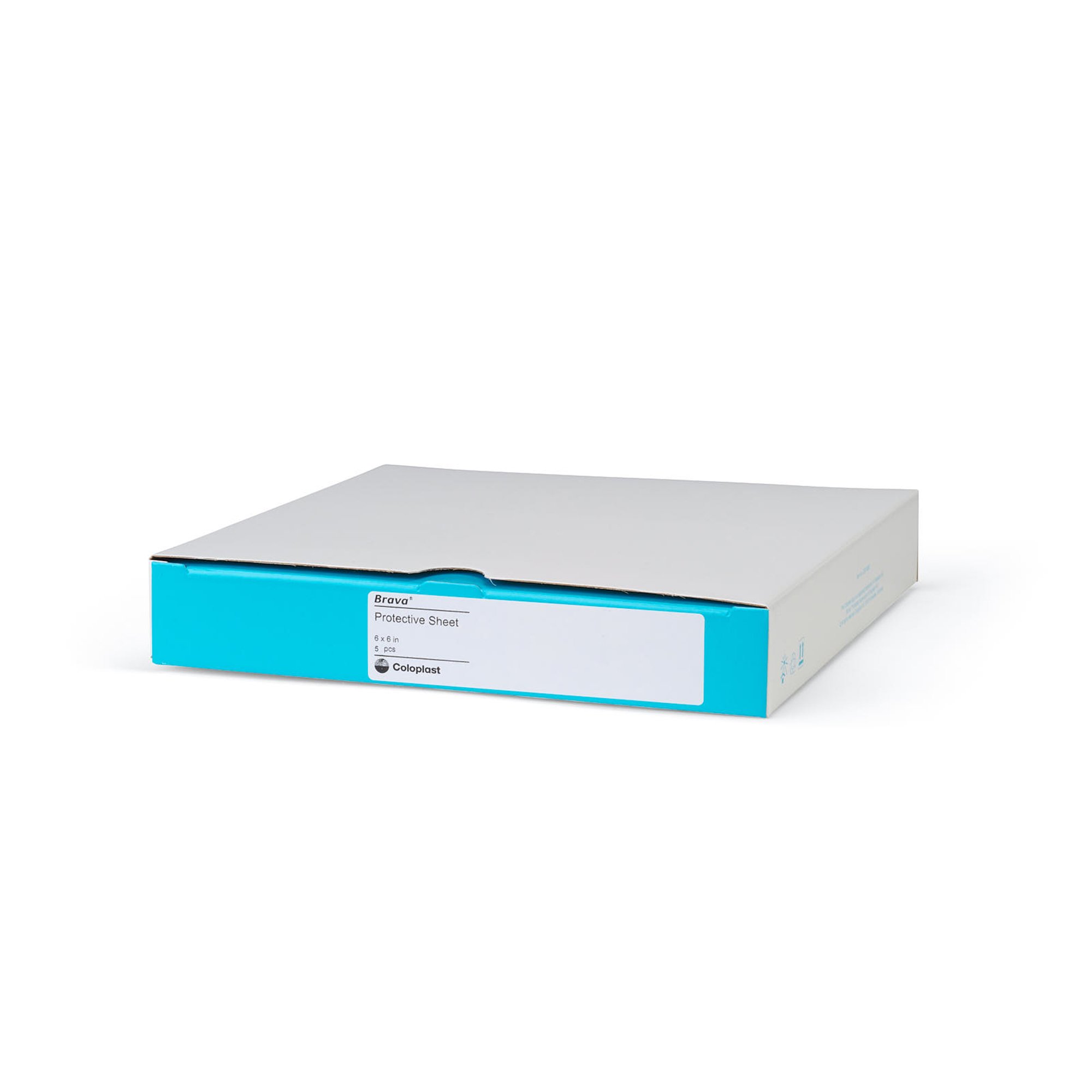 Brava Stoma Skin Protective Sheet Ostomy Barrier with Moist Adhesion, 6 x 6 in. MK 801861