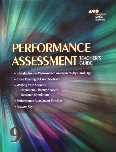 Collections Performance Assessment Teacher's Guide Grade 9