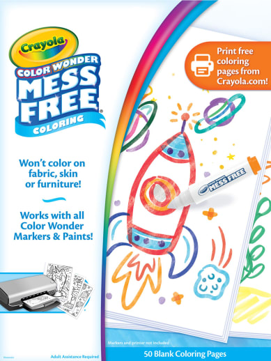 Crayola Color Wonder Blank Refill Paper (50 count)