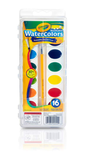 Crayola Washable Watercolors 16-Pan