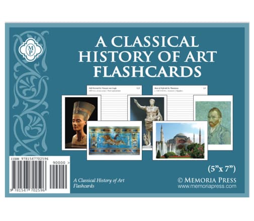 A Classical History of Art Flashcards | Memoria Press