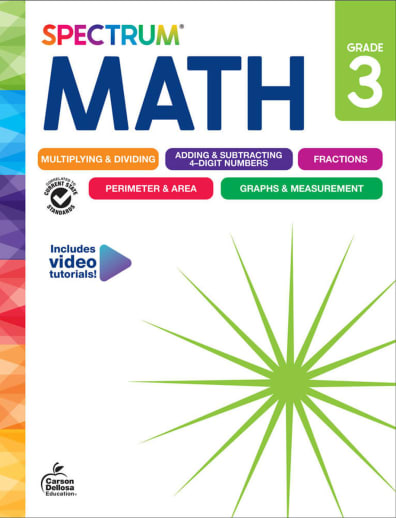 Spectrum Math 2024 Grade 3