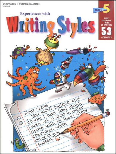 Experiences with Writing Styles Grade 5