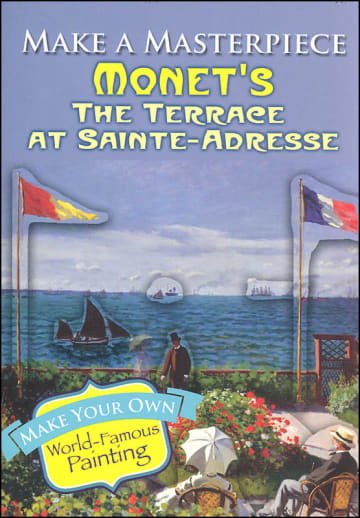 Monet's Terrace at Sainte-Adresse (Make a Masterpiece Little Activity Books)