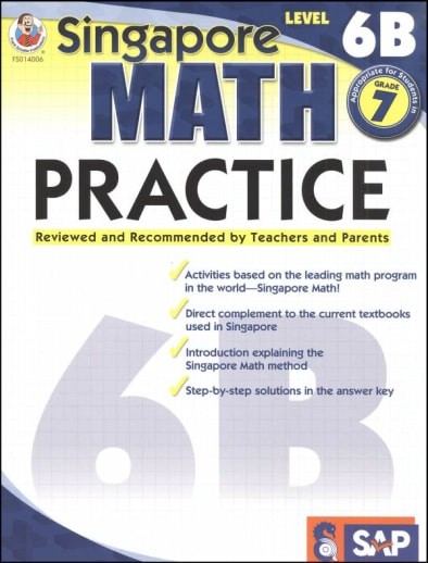 Singapore Math Practice 6B