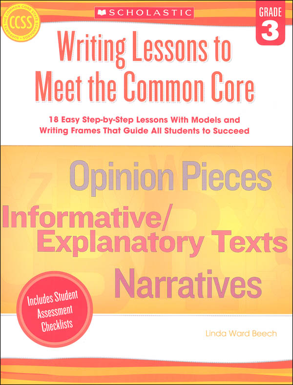 Write Source: Assessment Teacher's Edition Grade 3