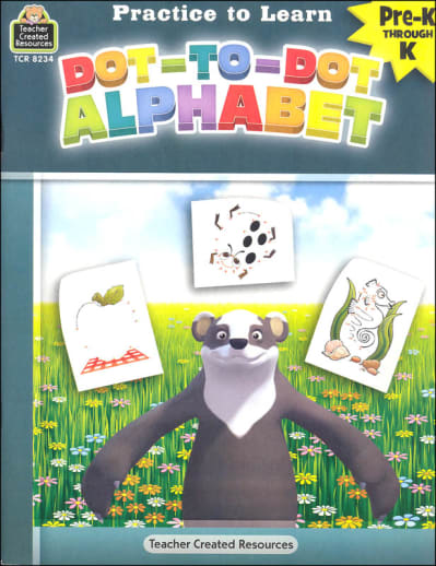 Dot-to-Dot Alphabet (Practice to Learn)