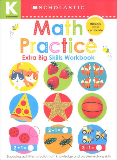 Math Practice Kindergarten Workbook (Extra Big Skills)