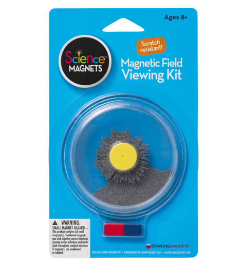 Magnetic Field Viewing Kit with Steel Filings