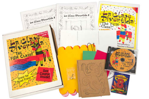 La Clase Divertida Introduction Level I Kit (Lessons 1-5 on DVD/Audio CD)