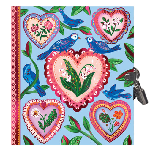 Hearts & Birds Journal