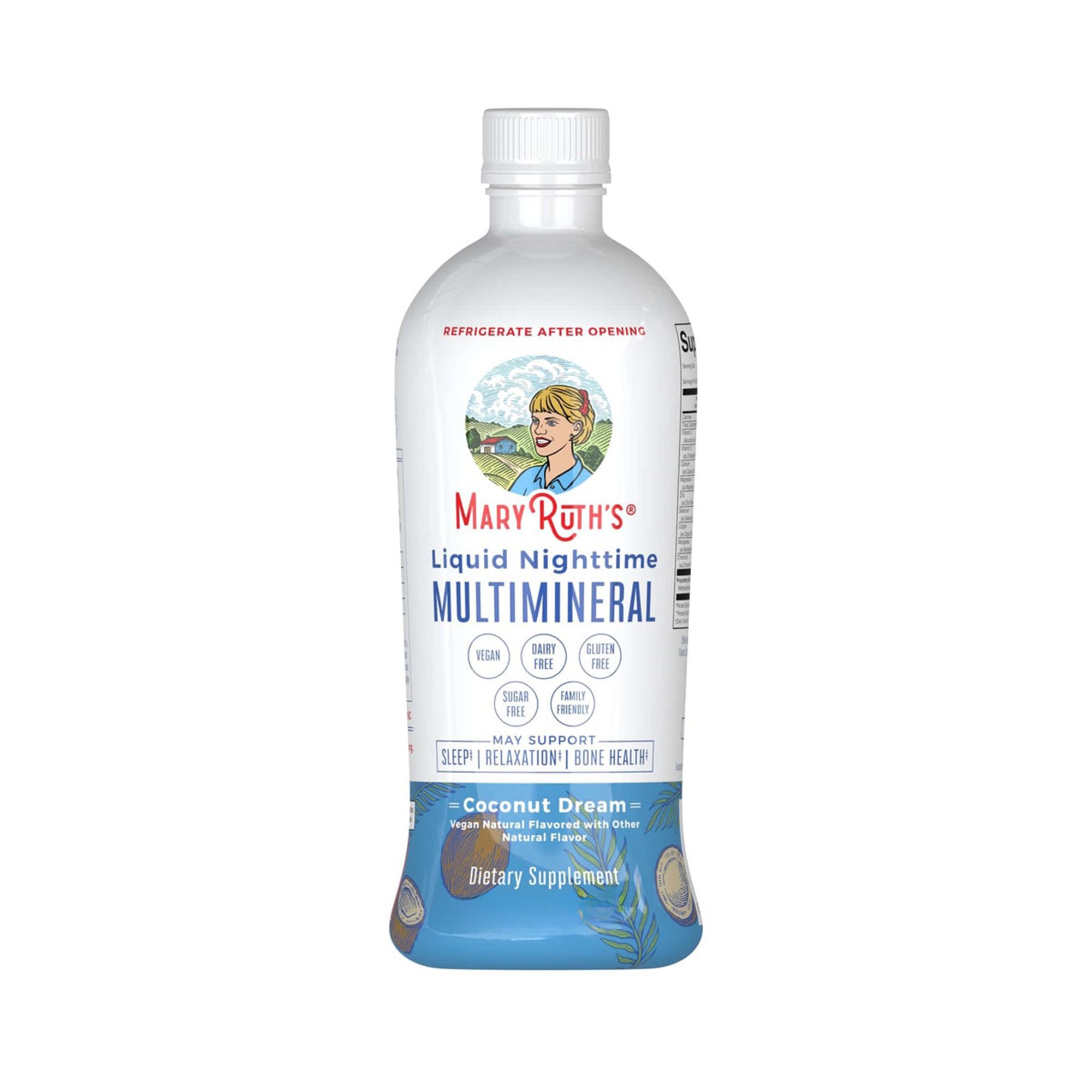 Mary Ruth's Liquid Nighttime Multimineral, Coconut Dream, Dietary Supplement MK 1271768