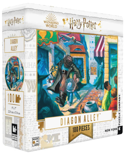 Diagon Alley Mini Puzzle (Harry Potter) - 100 piece