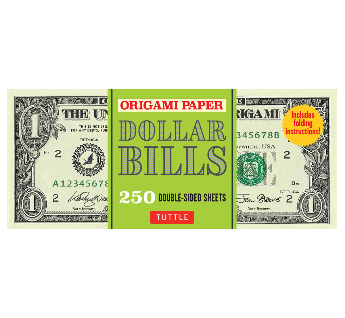 Origami Paper: Dollar Bills