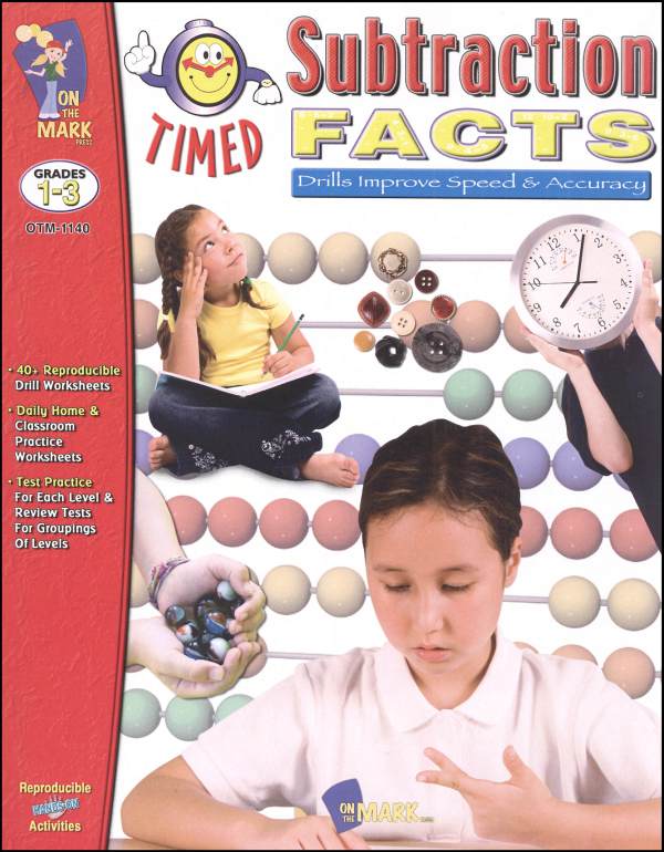 Timed Subtractions Facts