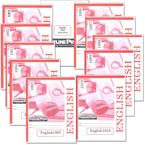 Starline Press English 10th Grade Set