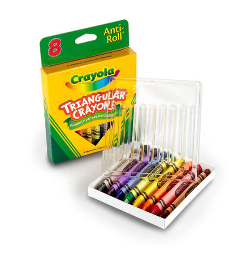 Crayola Triangular Crayons 8 count