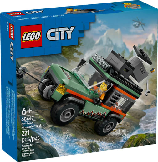 LEGO City Great Vehicles Off-Road 4x4 Mountain Truck (60447)