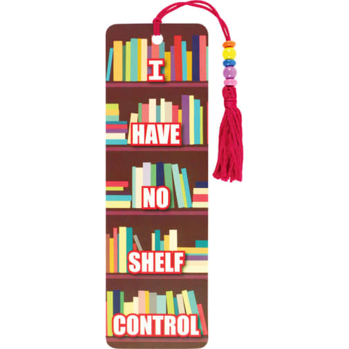 Shelf Control Beaded Bookmark