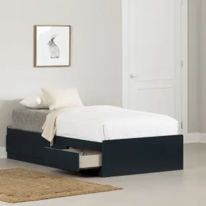 Base para cama individual con 3 cajones