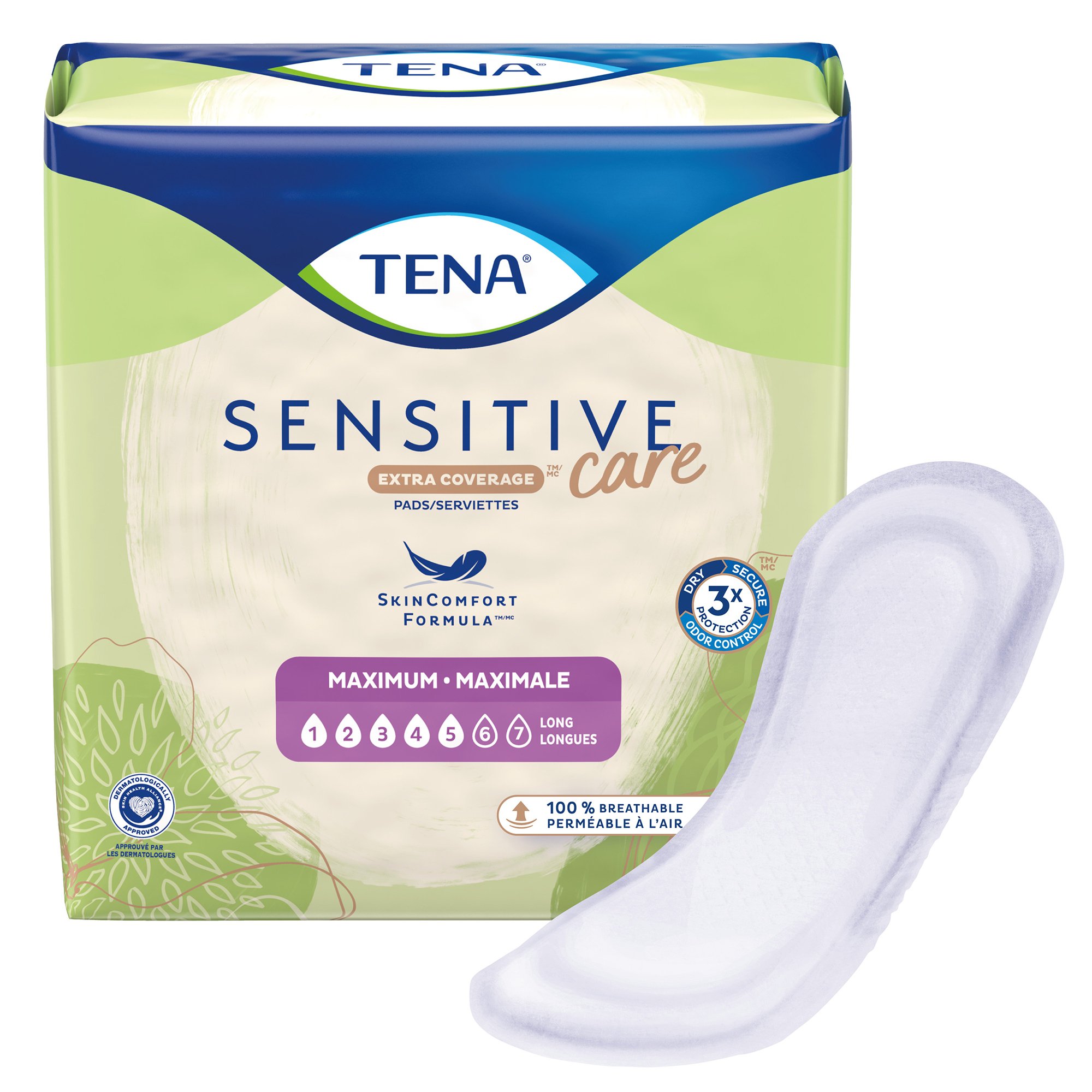 Tena Intimates Heavy Long Bladder Control Pad, 15-Inch Length MK 1009254