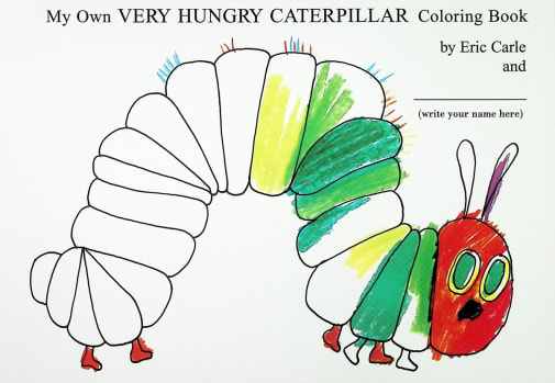 My Own Very Hungry Caterpillar Coloring Book