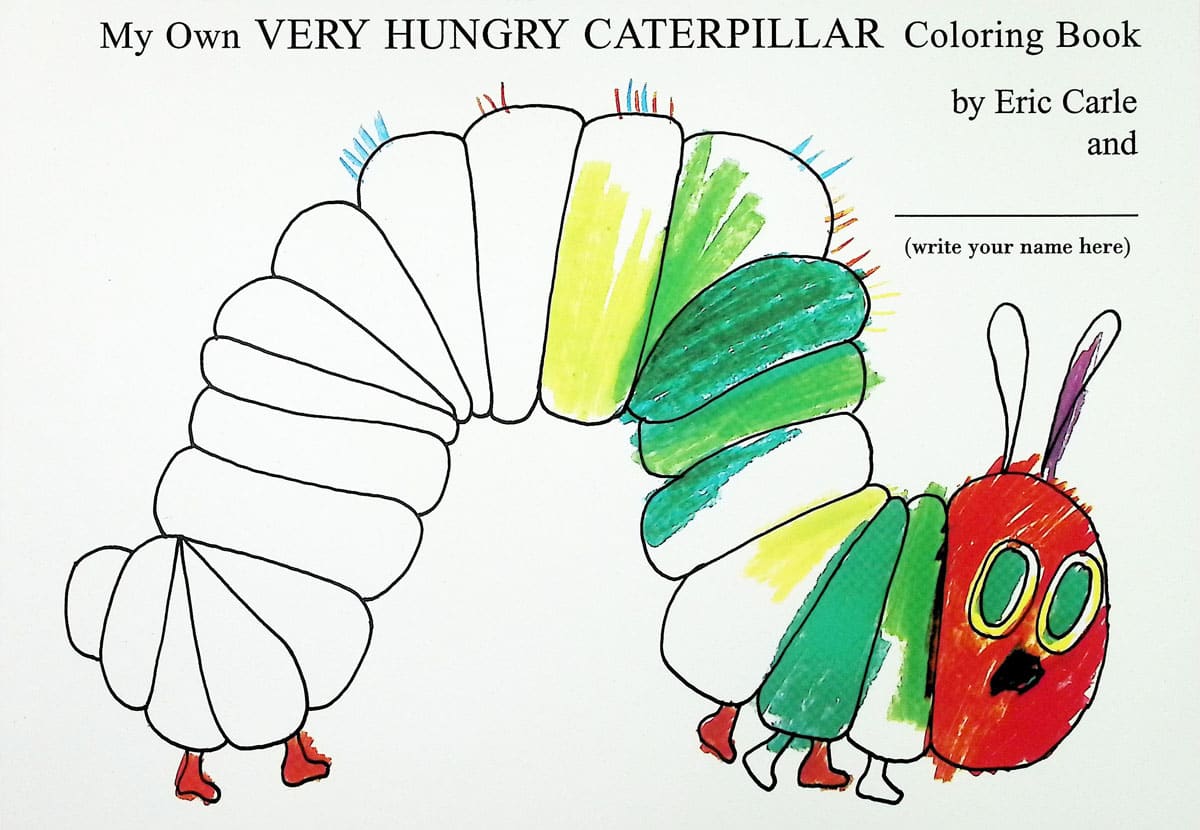My Own Very Hungry Caterpillar Coloring Book