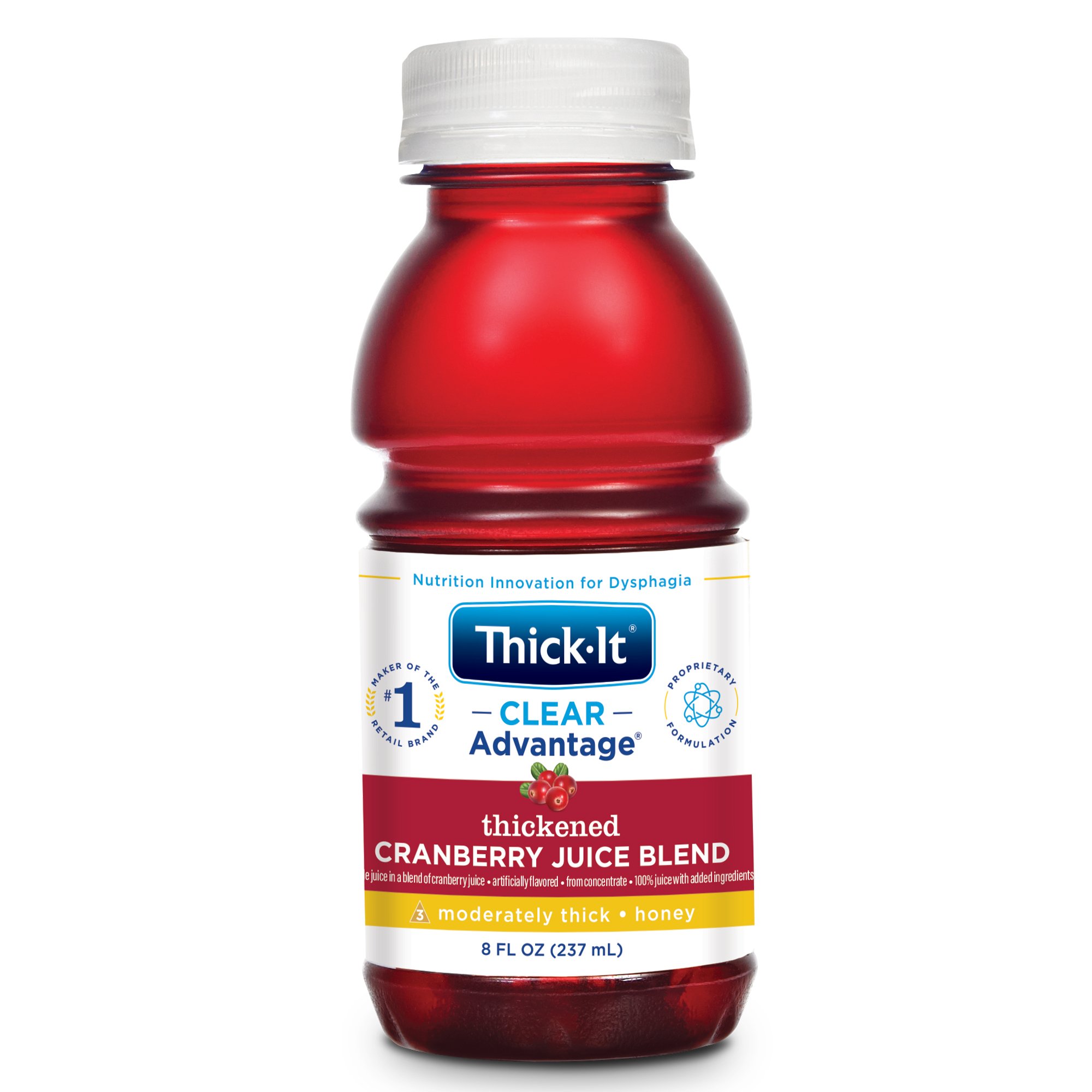 Thick-It Clear Advantage Honey Consistency Cranberry Thickened Beverage MK 803172