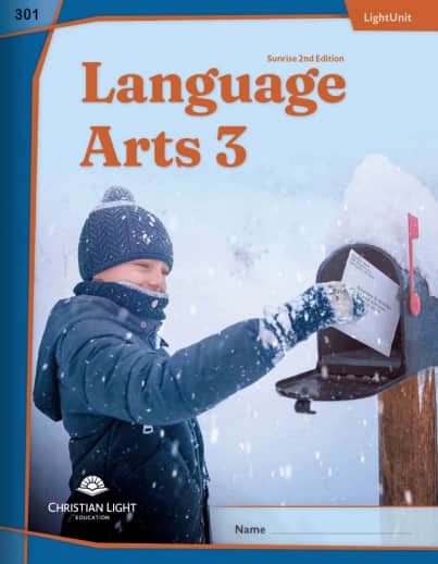 Christian Light Language Arts LightUnit 301 Sunrise 2nd Edition