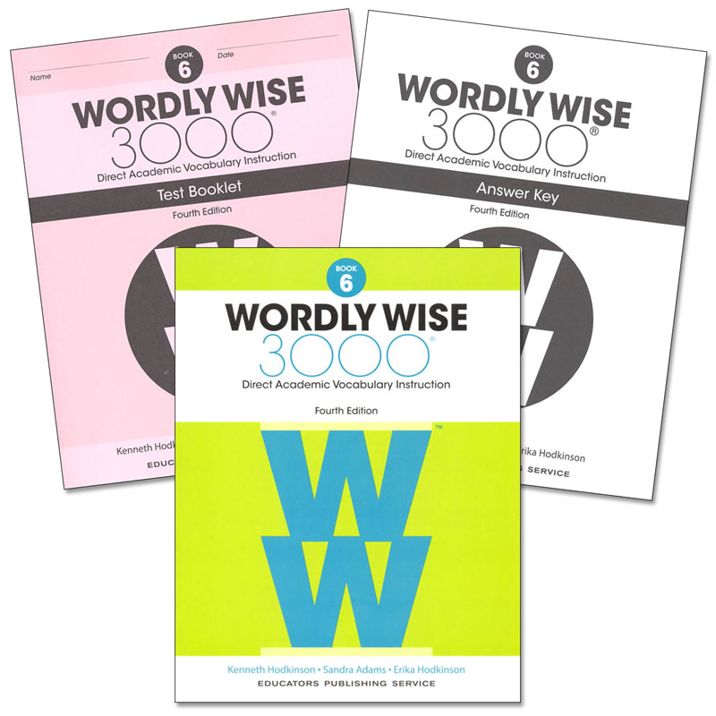 Wordly Wise 3000 4th Edition Book 6 Set