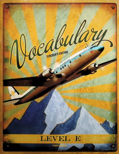 BJU Press Vocabulary E Teacher 3rd Edition