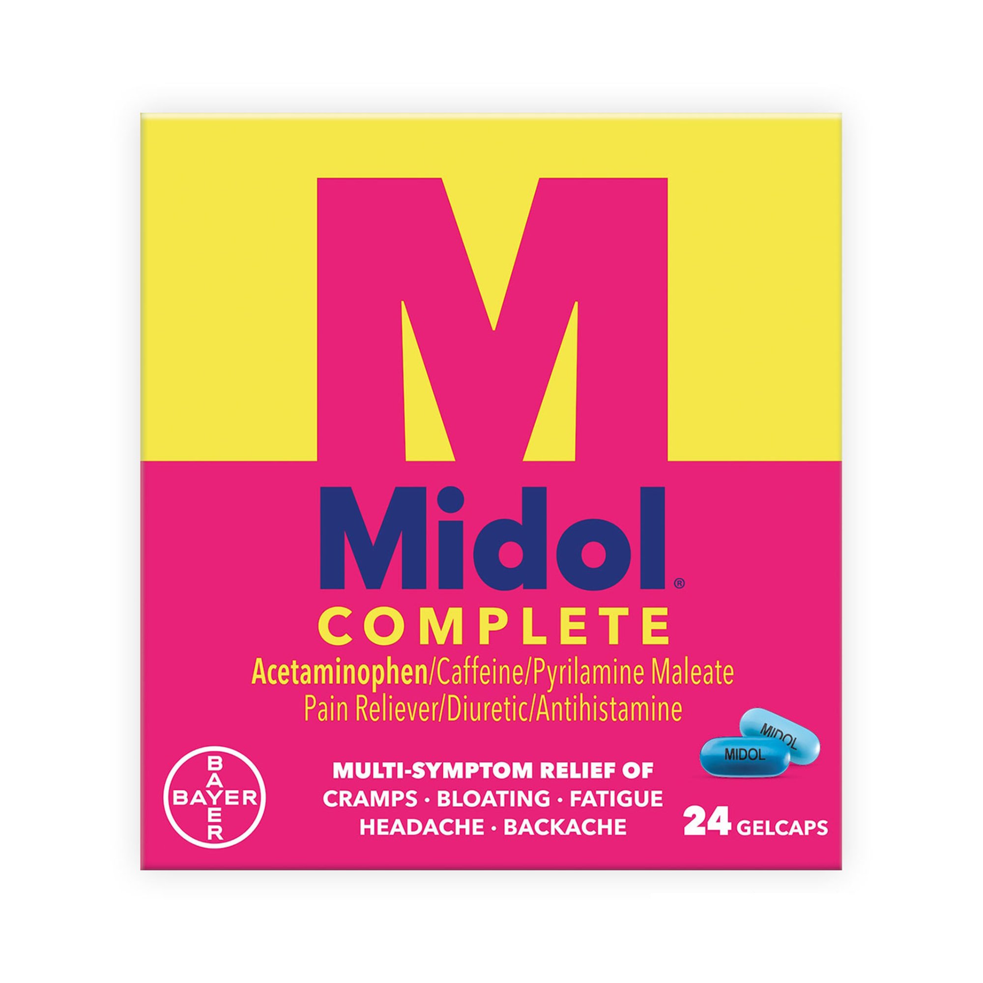Midol Complete Gelcaps MK 554206