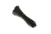 6in Nylon Cable Ties, Black (Qty 100)