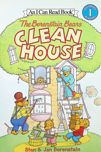 Berenstain Bears Clean House (I Can Read Book