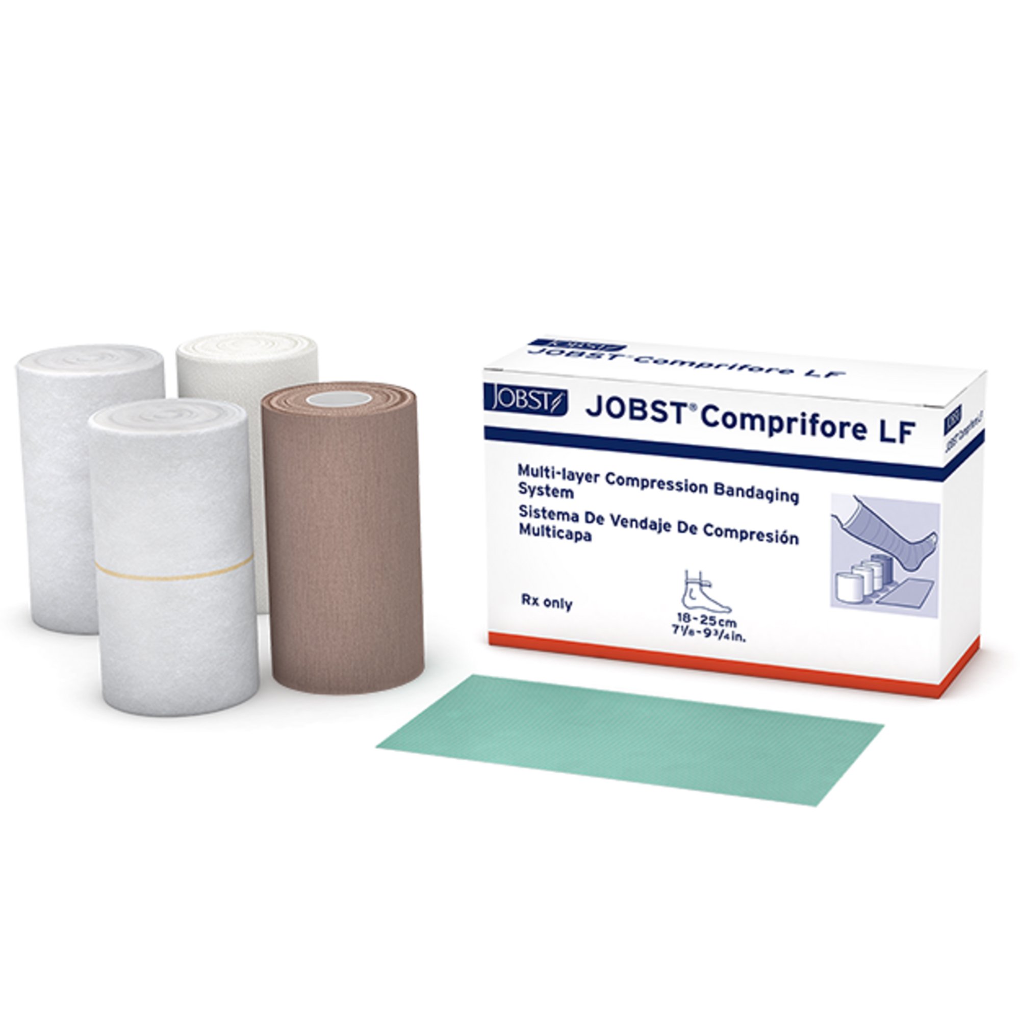 Jobst Comprifore LF No Closure 4 Layer Compression Bandage System, 7  10 Inch MK 1011775