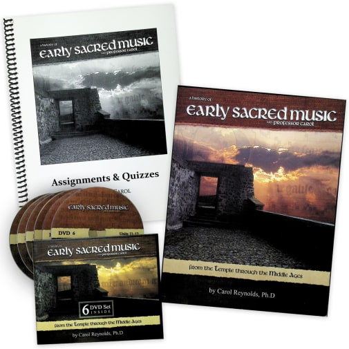 Early Sacred Music Complete Crs (Txt,WB,DVDs)