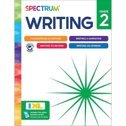 Spectrum Writing Workbook Grade 2