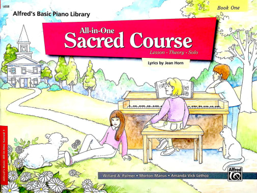 Alfred's Basic All-in-One Sacred Course Book 1