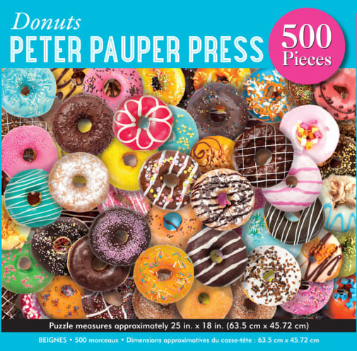 Donuts Jigsaw Puzzle (500 piece)