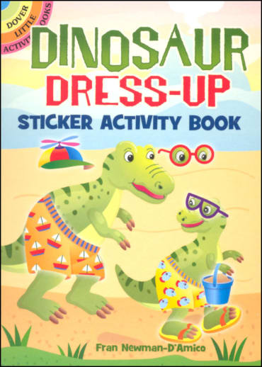 Dinosaur Dress-Up Sticker Activity Book