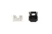 Cat6A RJ45 110 Type Keystone Jack, Black