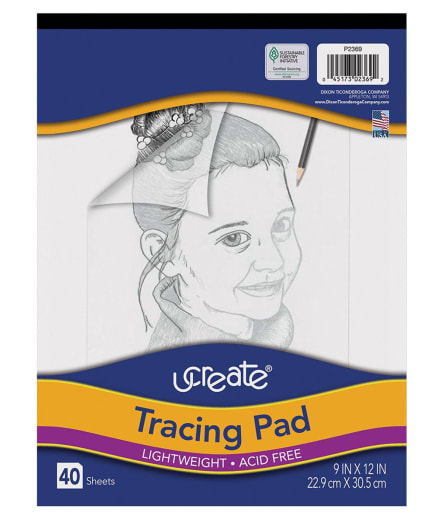 Tracing Paper Pad 9" x 12" 40 sheets