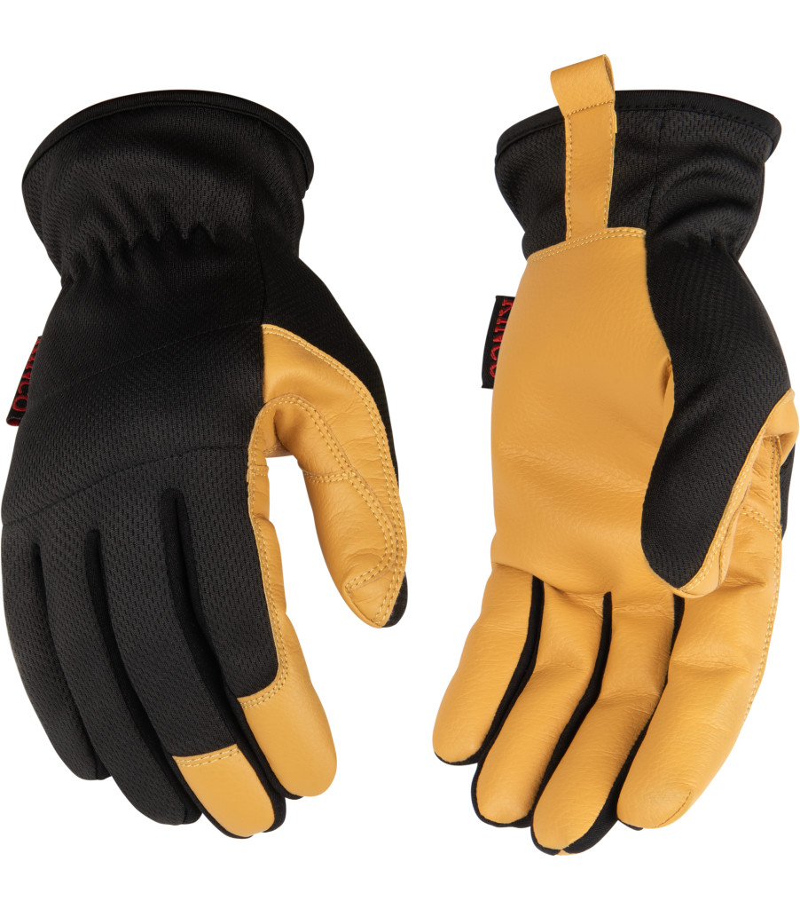 KincoPro&trade; Breathable Light-Duty Black Synthetic, Black, large image number 2